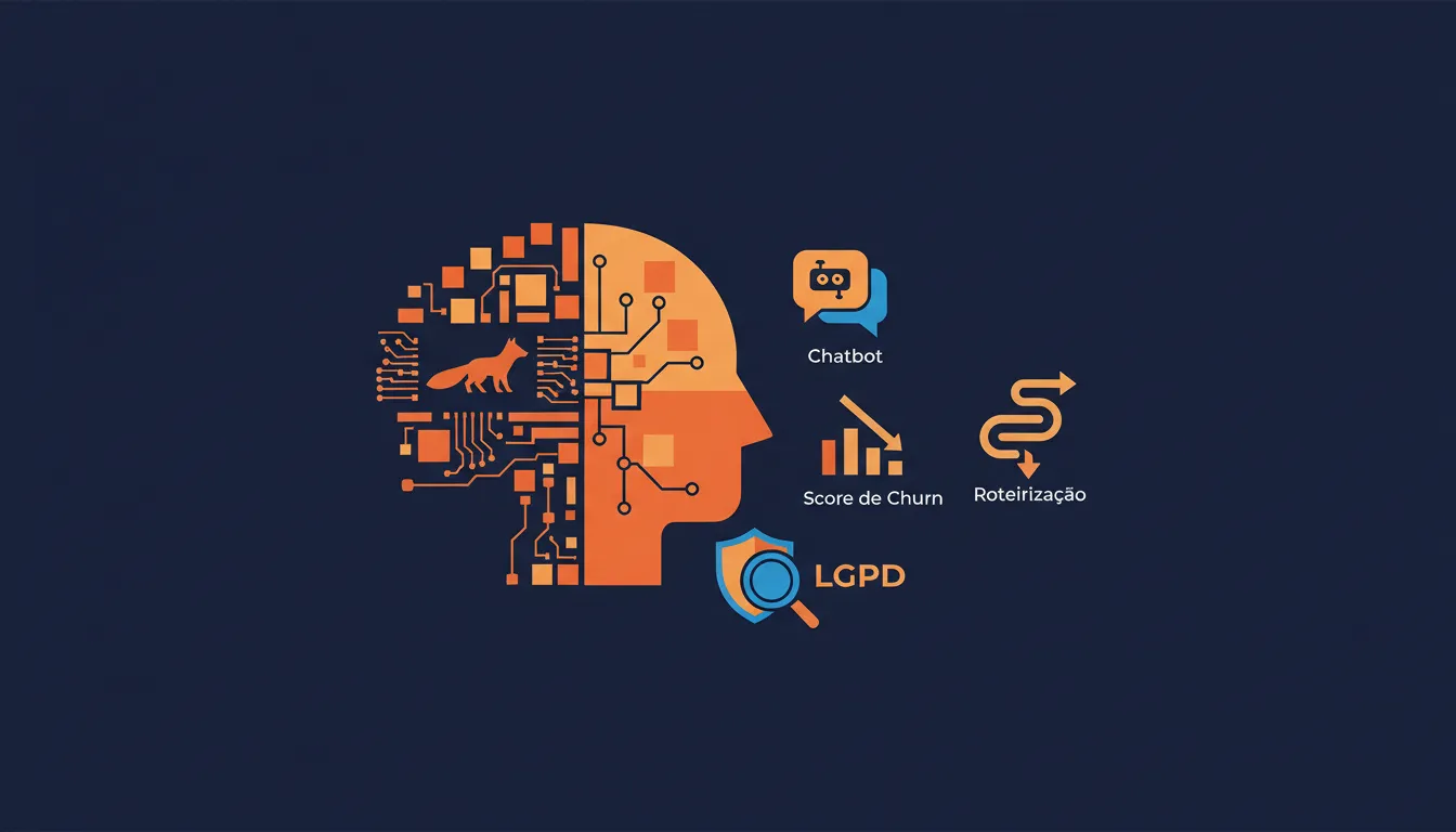 LGPD e IA no provedor: o que pode com dado do cliente
