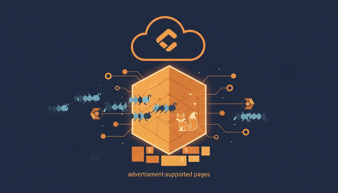 Cloudflare barra crawler de IA em página com anúncio